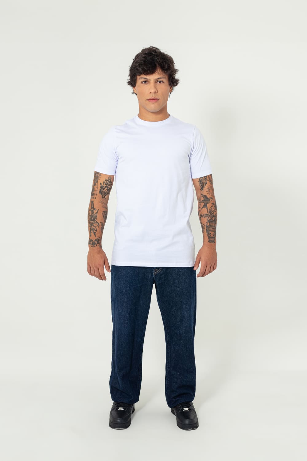 ￼Camiseta Slim Cotton - branco
