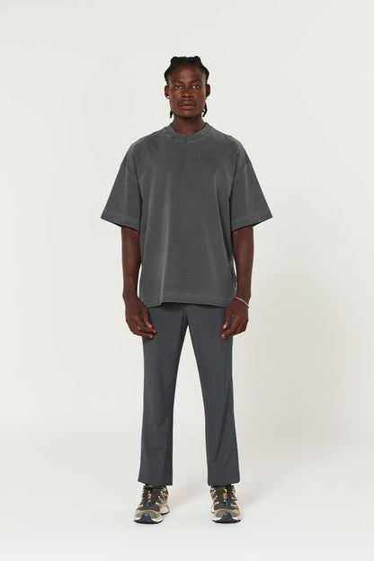 Camiseta Heavy Oversized - Chumbo