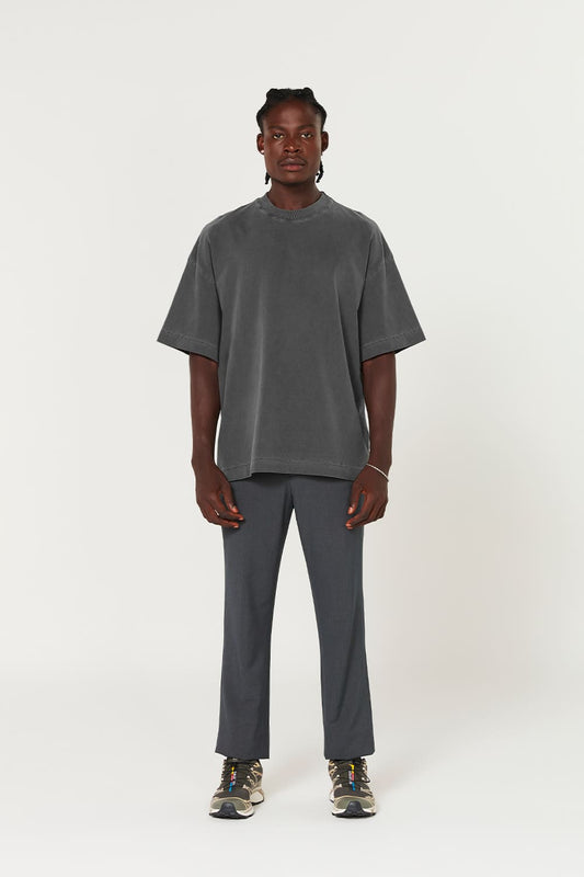 Camiseta Heavy Oversized - Chumbo