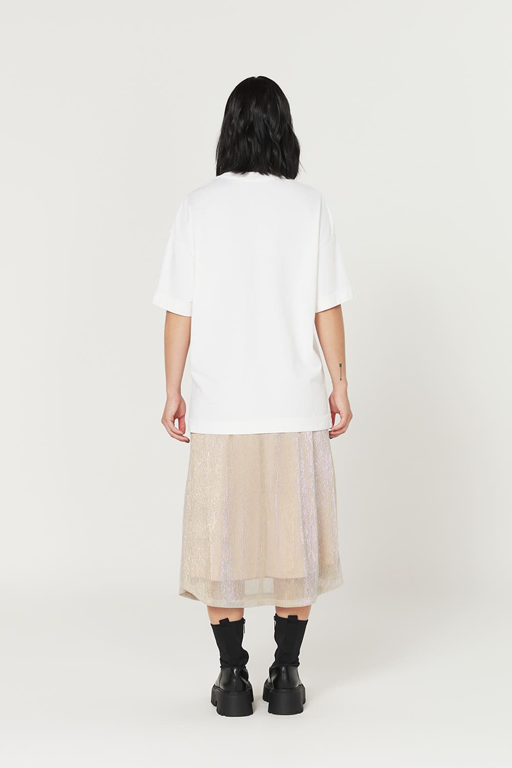 Camiseta Heavy Oversized - off white