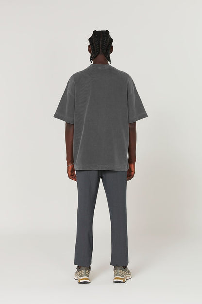Camiseta Heavy Oversized - Chumbo