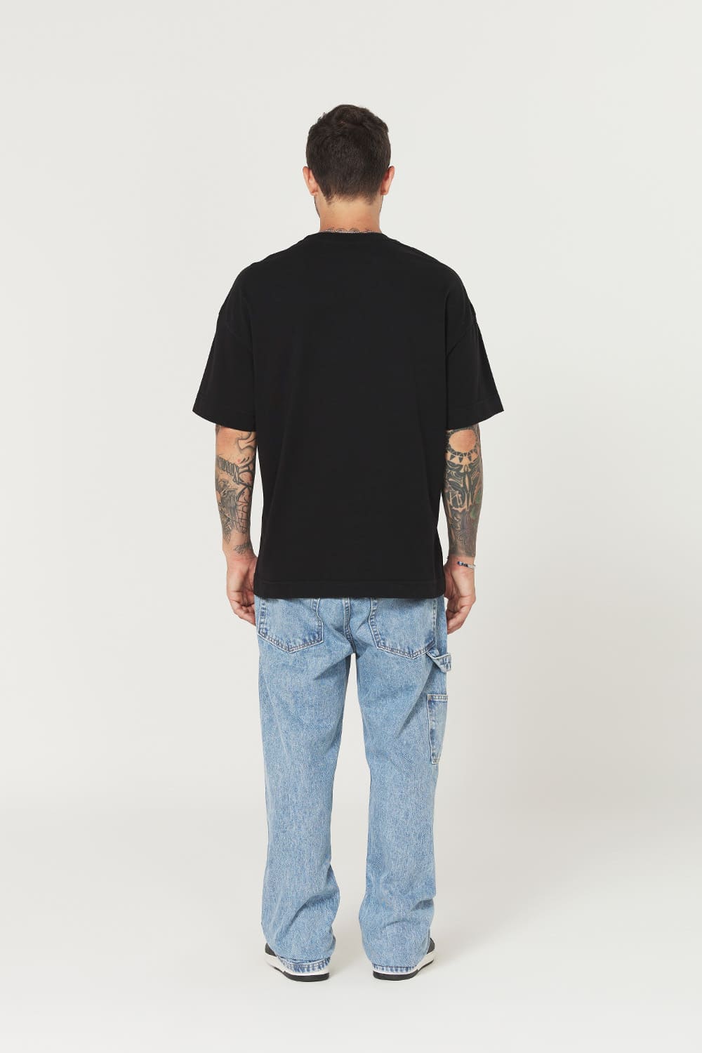 Camiseta Heavy Oversized - preto