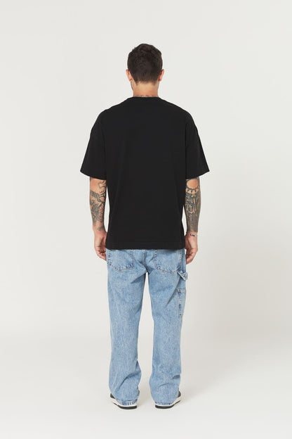 Camiseta Heavy Oversized - preto