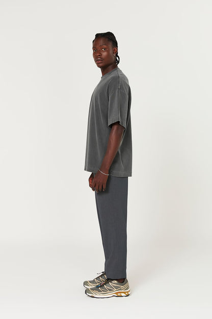 Camiseta Heavy Oversized - Chumbo