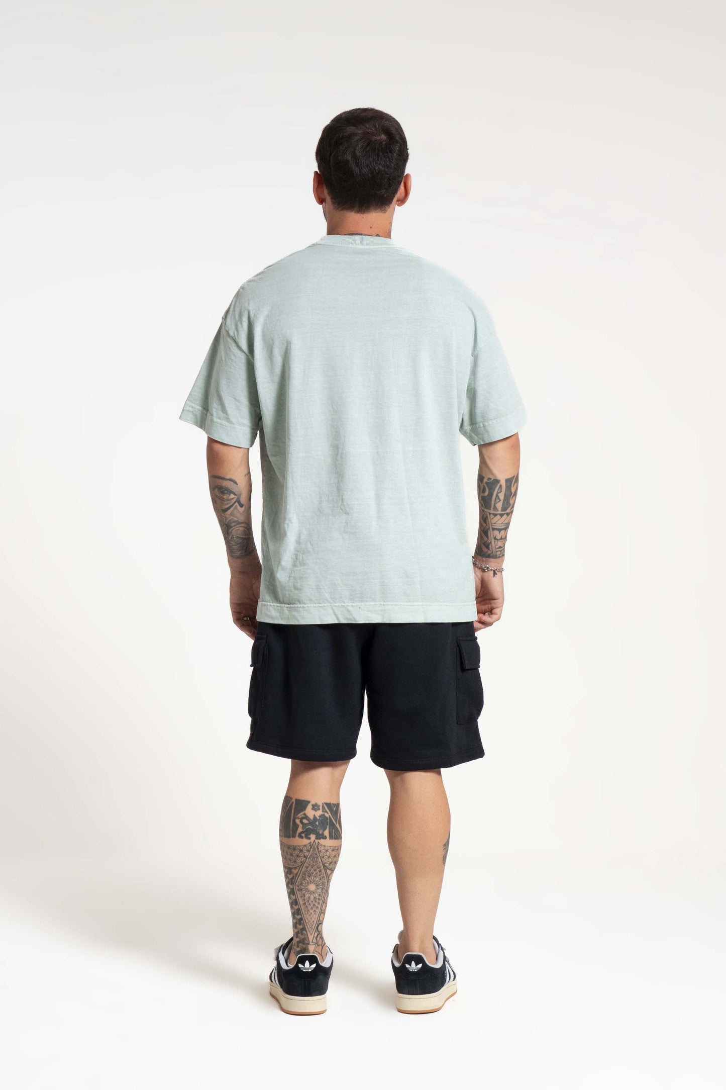 Camiseta Heavy Oversized - menta
