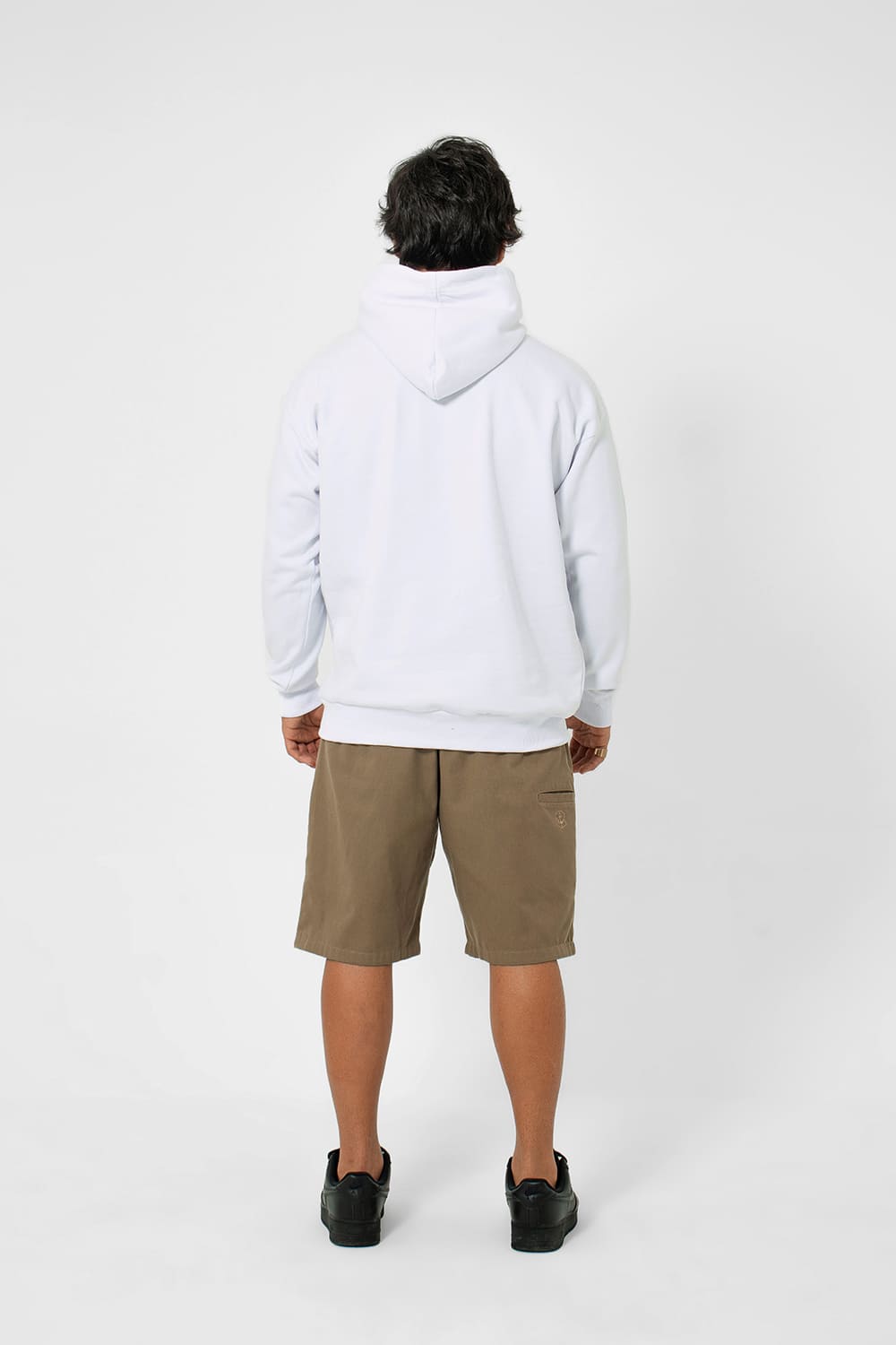 Moletom Canguru 3 Cabos - Branco