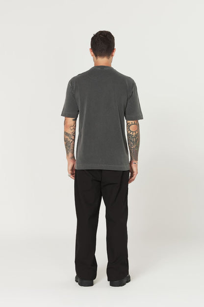 Camiseta tubular streetwear - chumbo