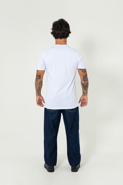 ￼Camiseta Slim Cotton - branco