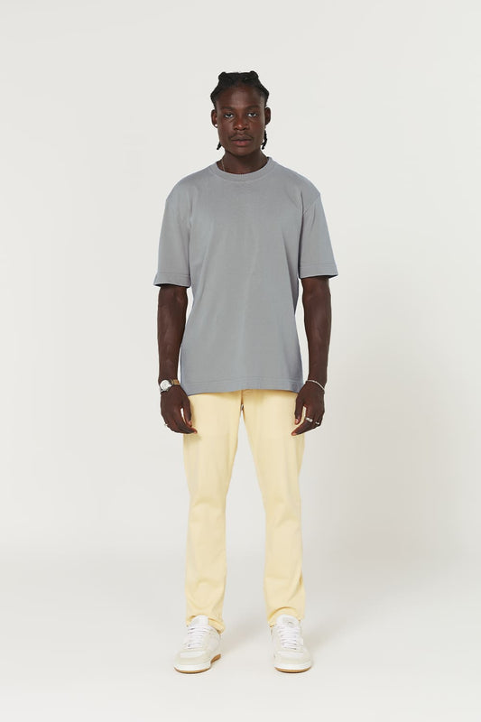 Camiseta tubular streetwear - cinza espacial