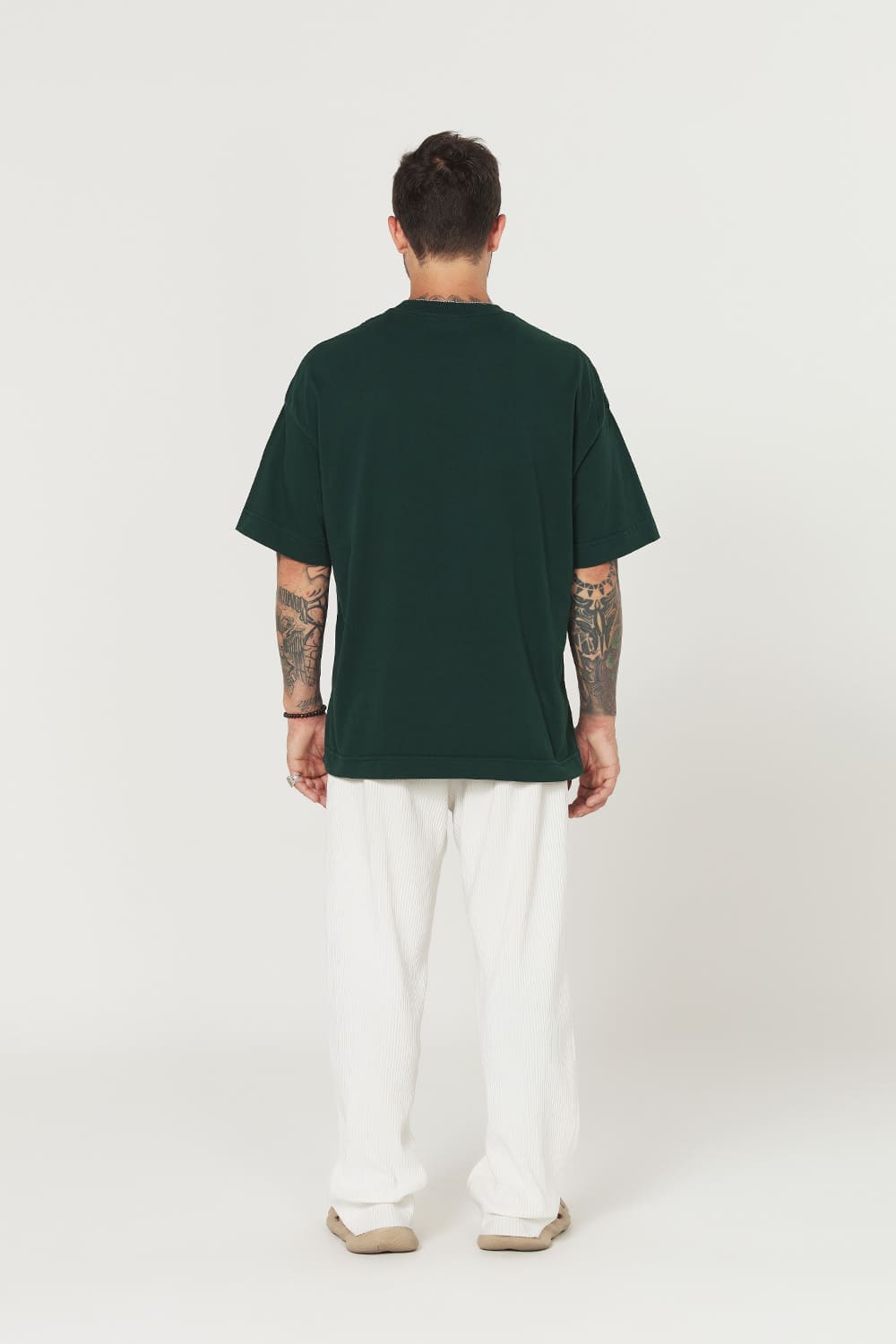 Camiseta Heavy Oversized - Verde Floresta
