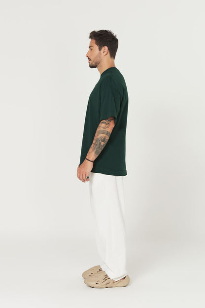 Camiseta Heavy Oversized - Verde Floresta