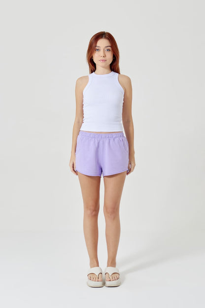 Regata canelada feminina - branca