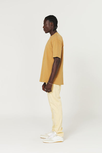 Camiseta tubular streetwear - caramelo