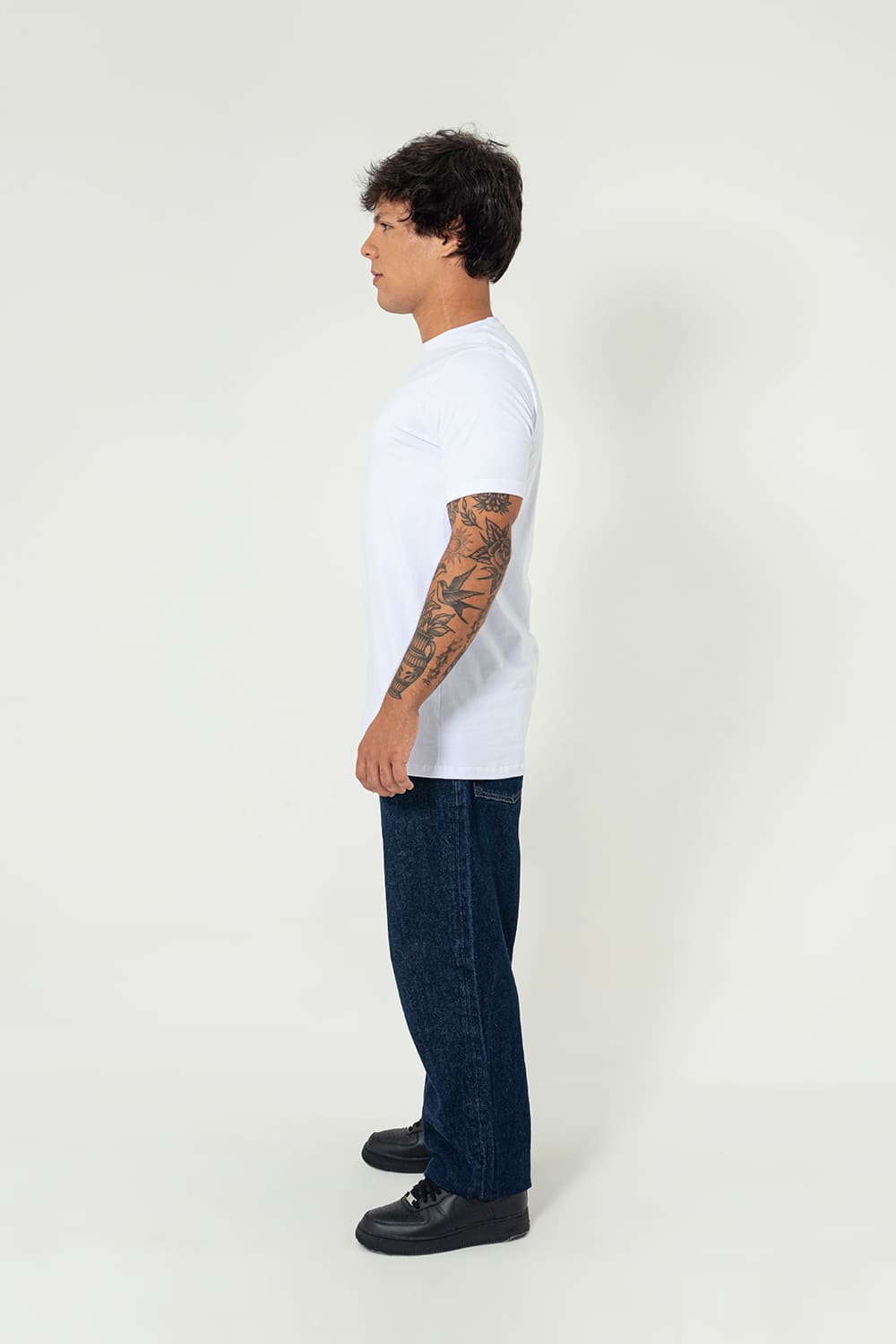 ￼Camiseta Slim Cotton - branco