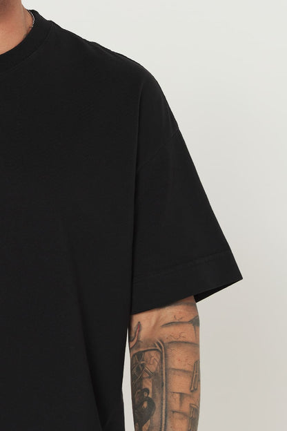 Camiseta Heavy Oversized - preto