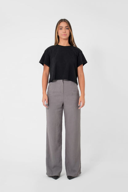 Cropped regular - preto